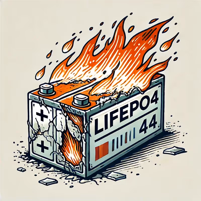 Hati-Hati Baterai LiFePO4 Mudah Rusak & Terbakar! Ini Tipsnya