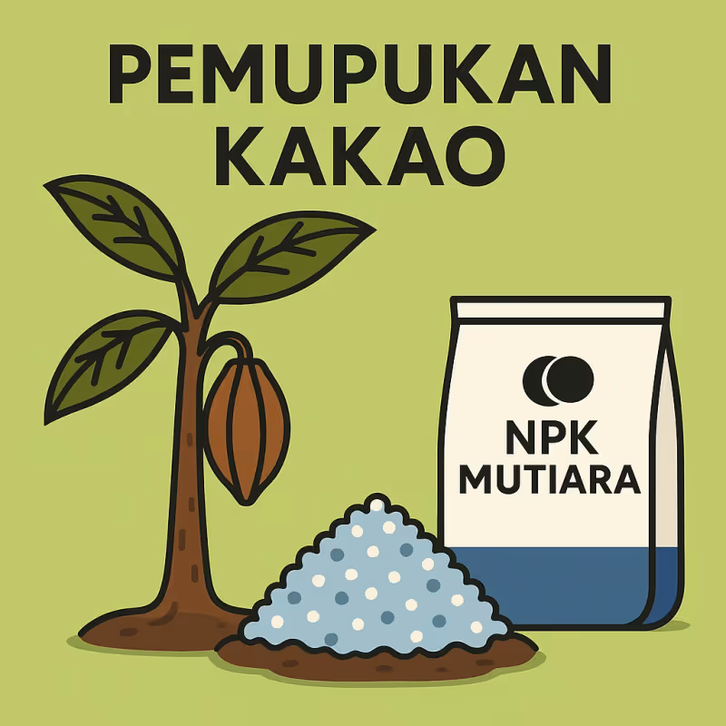 Panduan Pemupukan Kakao dengan NPK Mutiara untuk Bunga dan Buah Maksimal